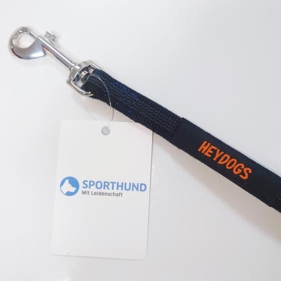 【SPORTHUND】リード（14ｍｍ×1ｍ）　　HEYDOGSタグ付<img class='new_mark_img2' src='https://img.shop-pro.jp/img/new/icons12.gif' style='border:none;display:inline;margin:0px;padding:0px;width:auto;' />