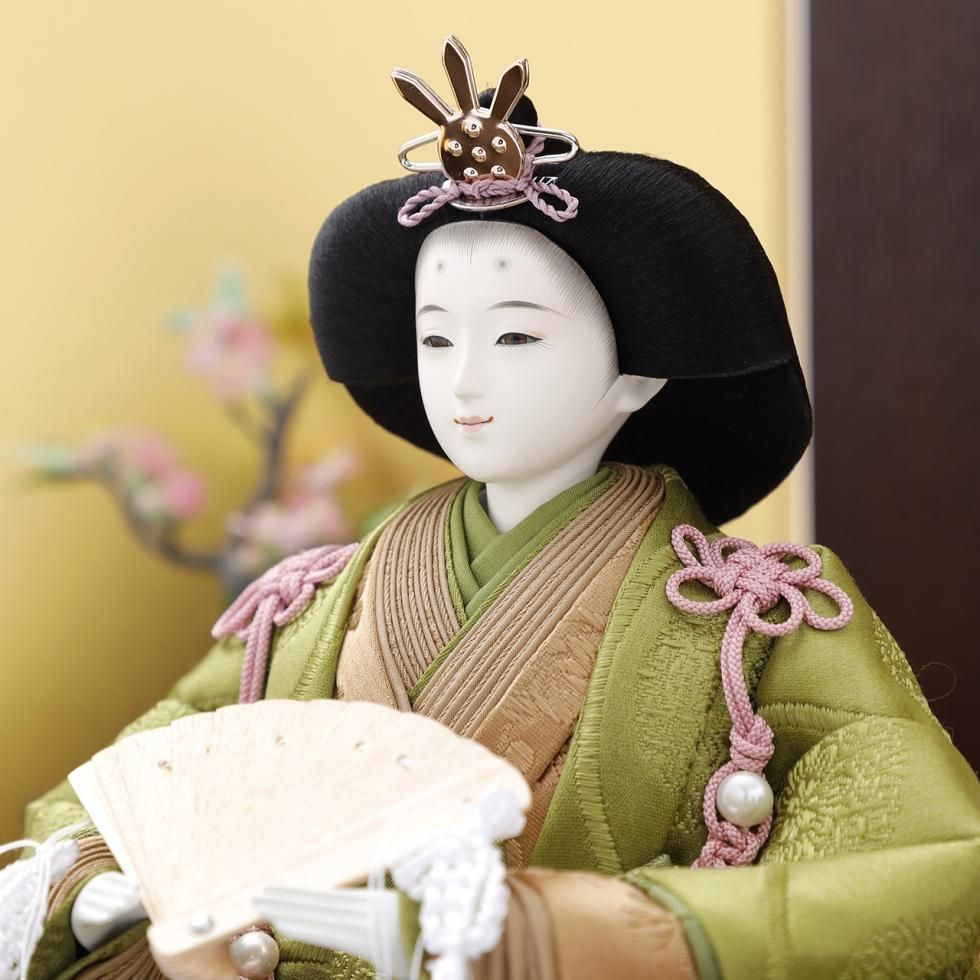 翠 - sui - 清水久遊作 ひな人形|永光【EIKO-DOLL】公式 翠 - sui - 清水久遊作 ひな人形|永光【EIKO-DOLL】公式