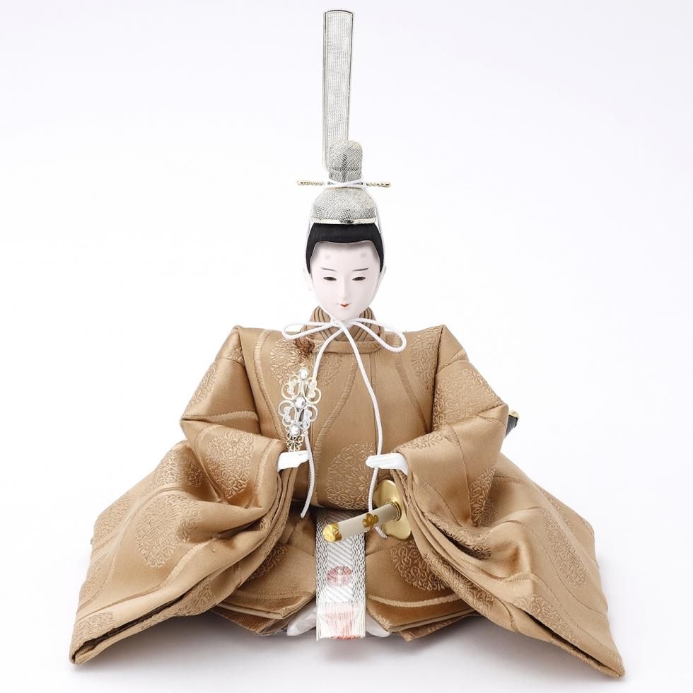 雛人形（ひな人形）「眞絹」｜清水久遊 親王飾り｜おしゃれでシンプル