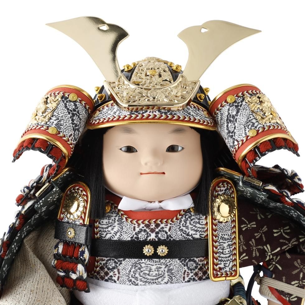 Yahoo!オークション - 五月人形 特作 童宝大将 十六代 秀月作 兜