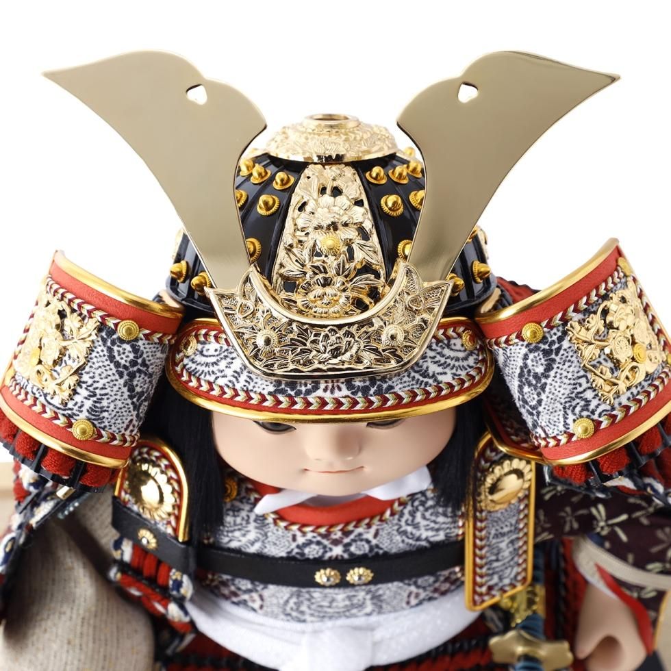五月人形　子供大将　人形高さ５０センチ　未開封 駿 – SHUN – 幸一光 【五月人形・子供大将】 - 人形の永光