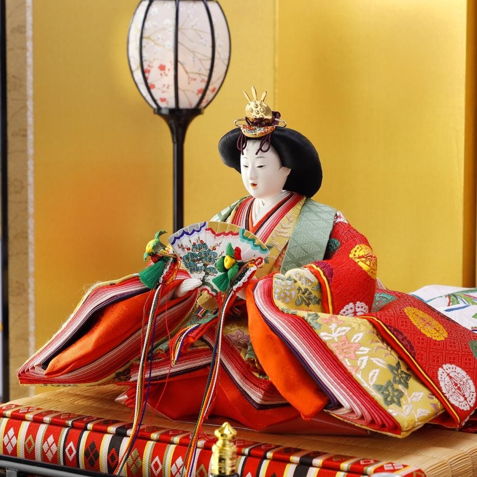 雛人形（ひな人形）「大極殿」｜大橋弌峰 親王飾り｜京人形最上位