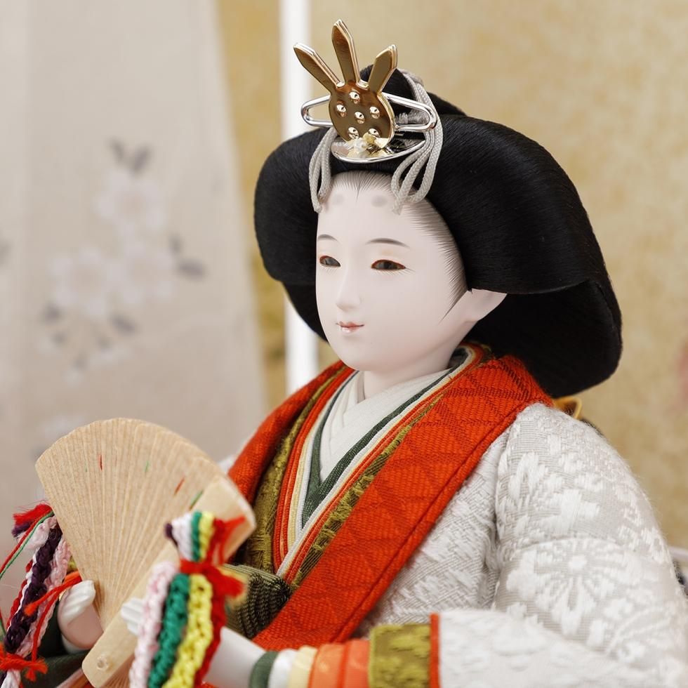 絵付内裏雛 （1） 石原將安 由美子 器さろん恵｜現代作家の和