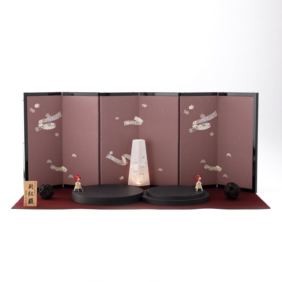 真多呂人形　桃山雛 雛人形・ひな人形「桃紅 - toukou -」真多呂 | 永光公式オンラインショップ