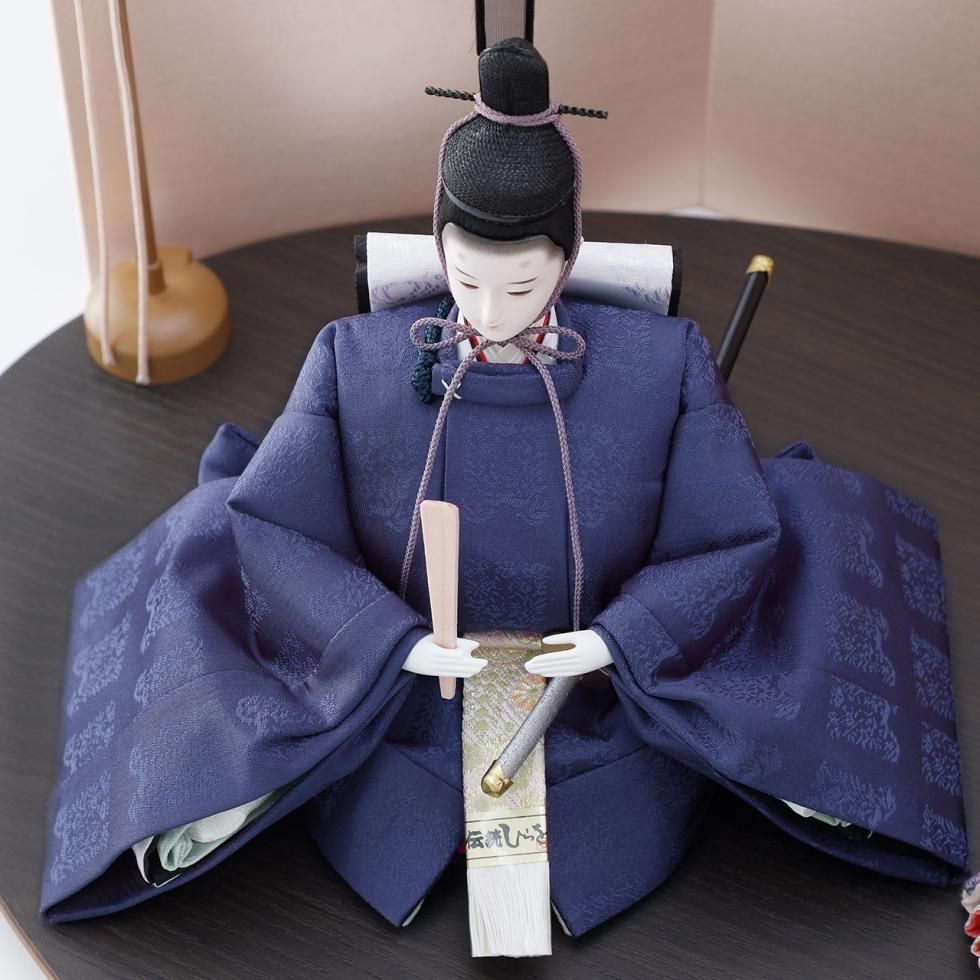 【未使用】明山窯　雛人形　ひな祭り 朧月夜 未使用】明山窯 雛人形 ひな祭り 朧月夜