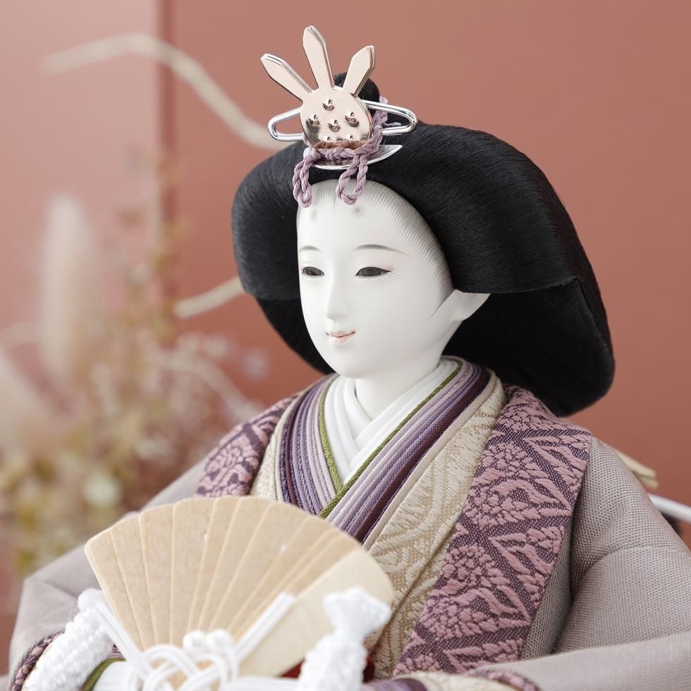 ゆりかごさん専用　【新品　未使用】　清水久遊作　伝統的な雛人形　正絹　セット 清水久遊の雛人形 - 雛人形 ひな人形 お雛様 五月人形専門店