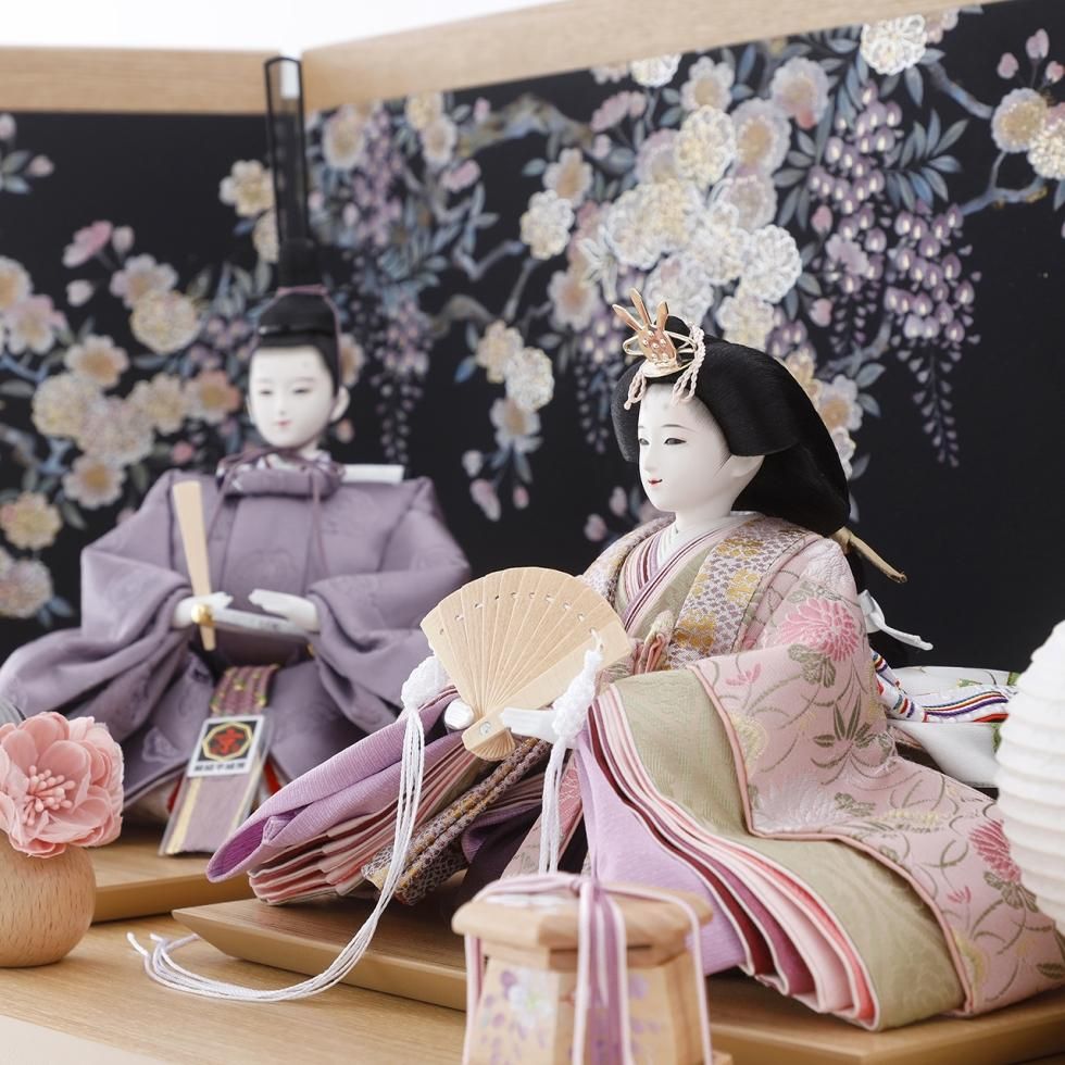 眼楽亭富久月 横山一彦 | 八重の桜、染まる | 雛人形 ひな人形