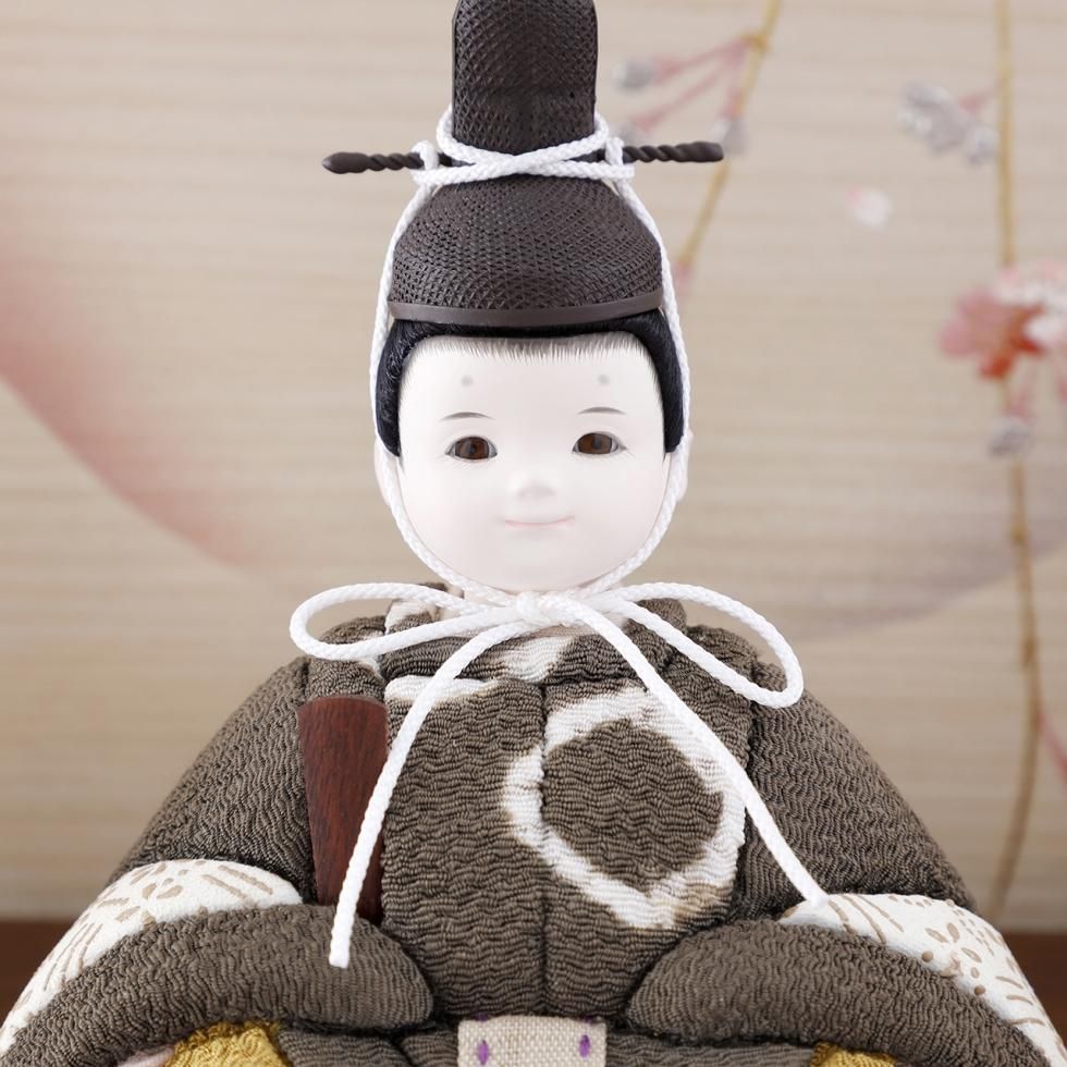 雛人形（ひな人形）「逢望」｜縫nui 親王飾り｜コンパクトでかわいい