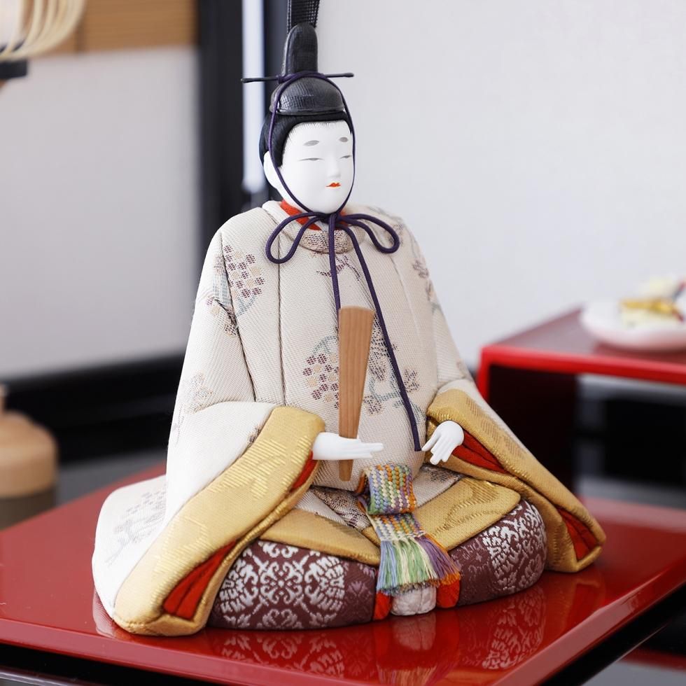 雛人形（ひな人形）「楼蘭」｜幸一光 親王飾り｜古典的な木目込み人形