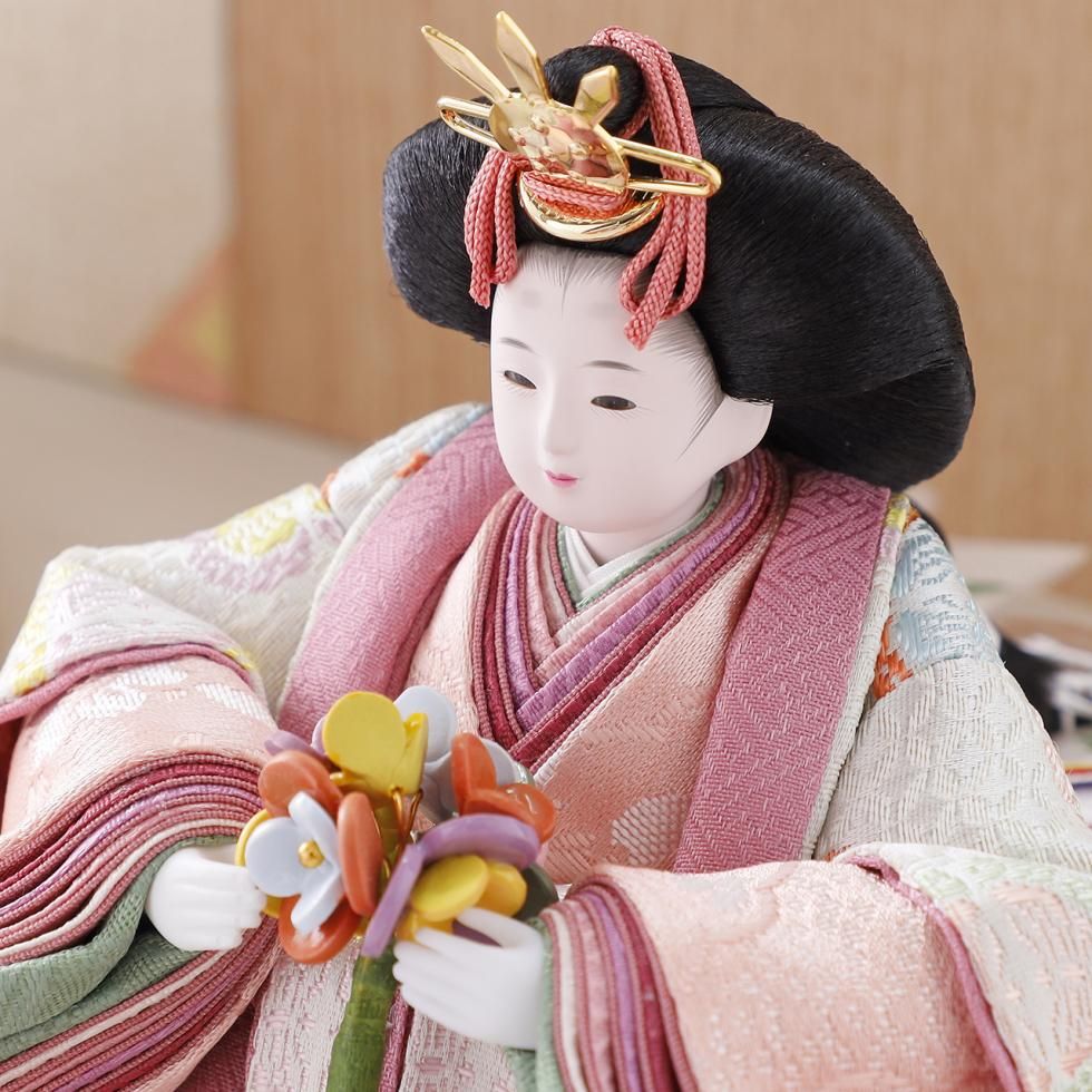 年代物御雛人形 Display of Hina dolls handed down through old families