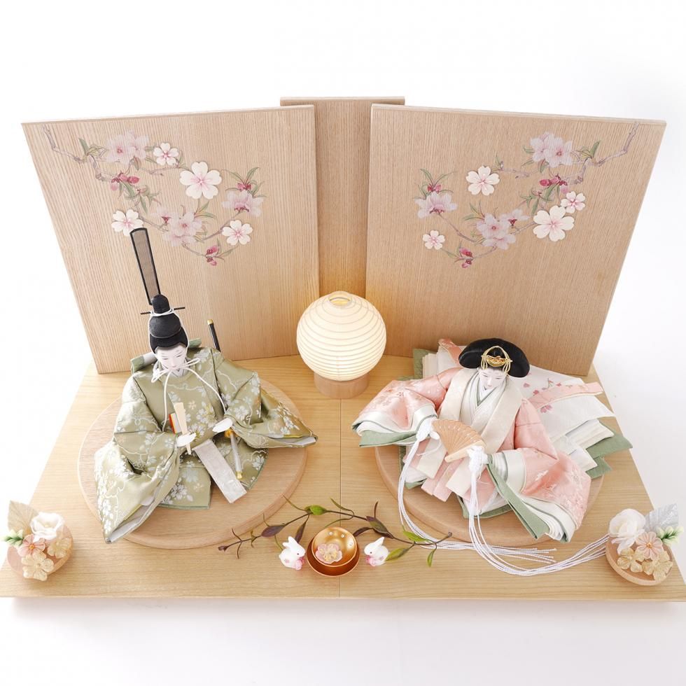 雛人形（ひな人形）「桜。清やか」｜平安博翠｜ナチュラルでおしゃれな