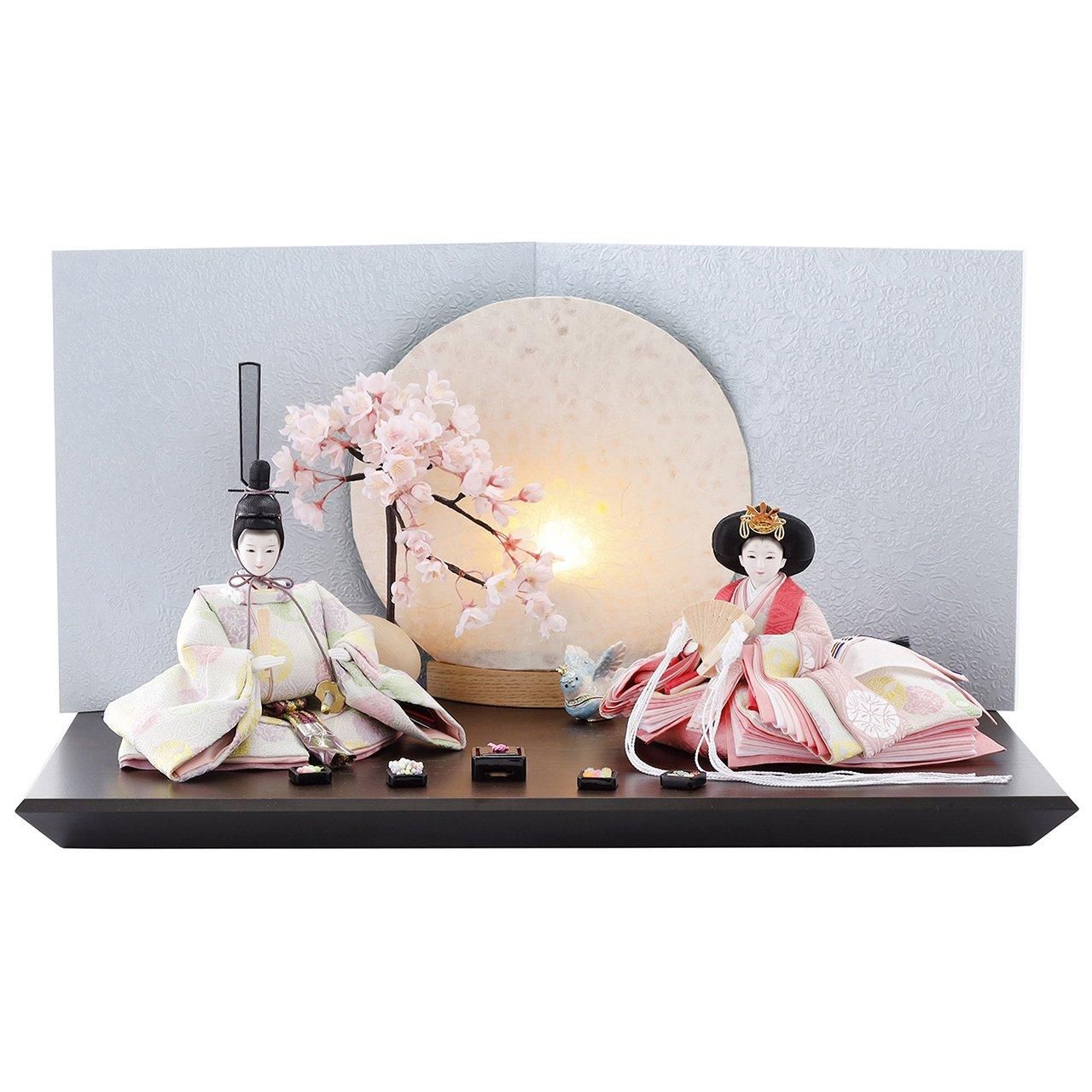 雛人形（ひな人形）「陽だまりアーチ」｜雅泉 親王飾り｜おしゃれで