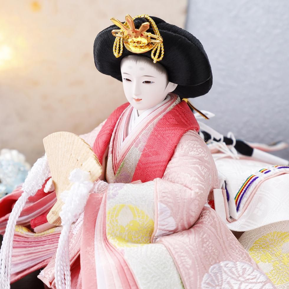 雛人形（ひな人形）「陽だまりアーチ」｜雅泉 親王飾り｜おしゃれで