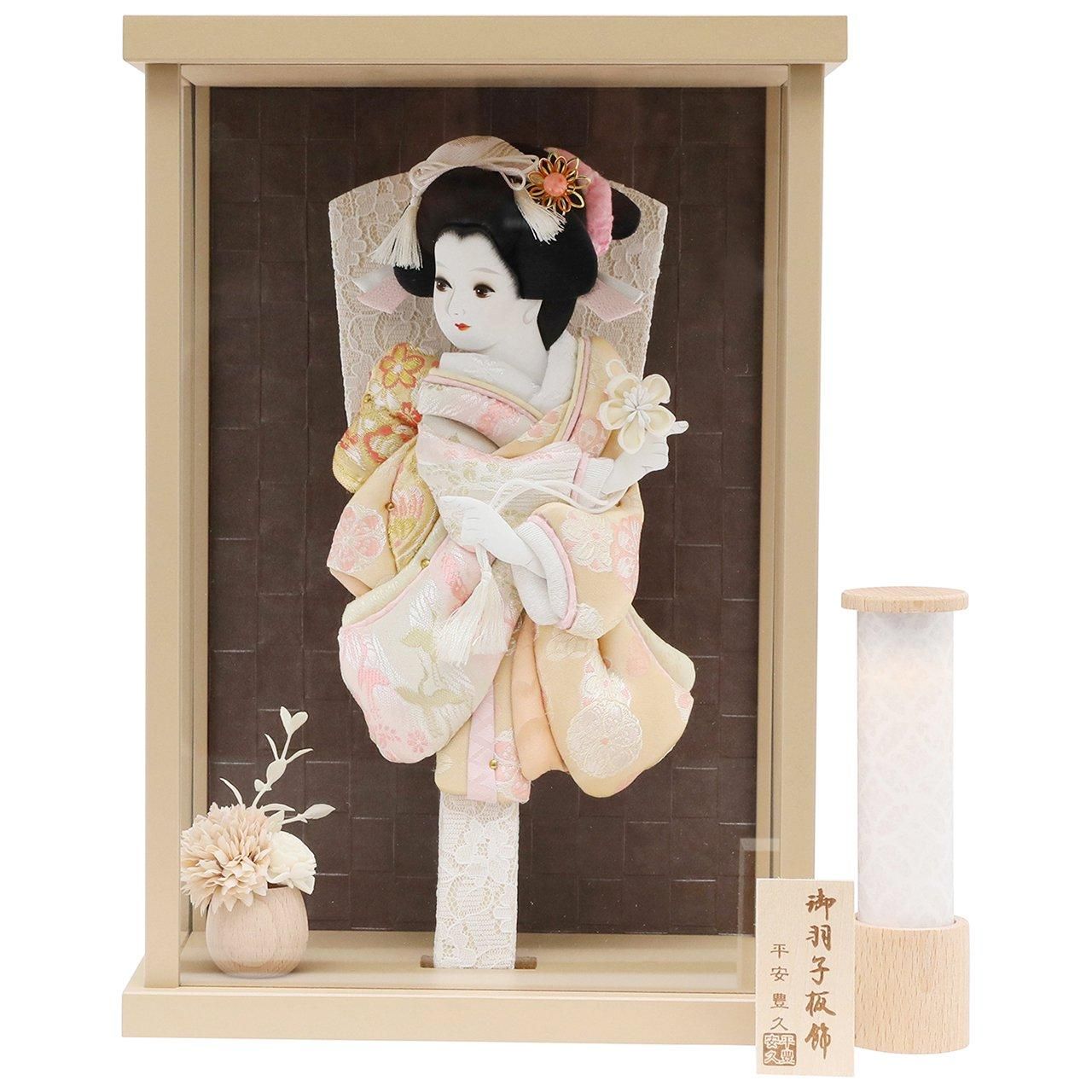 節句人形 羽子板飾り 楽天市場】羽子板 コンパクト かわいい ミニサイズ 初正月 凛