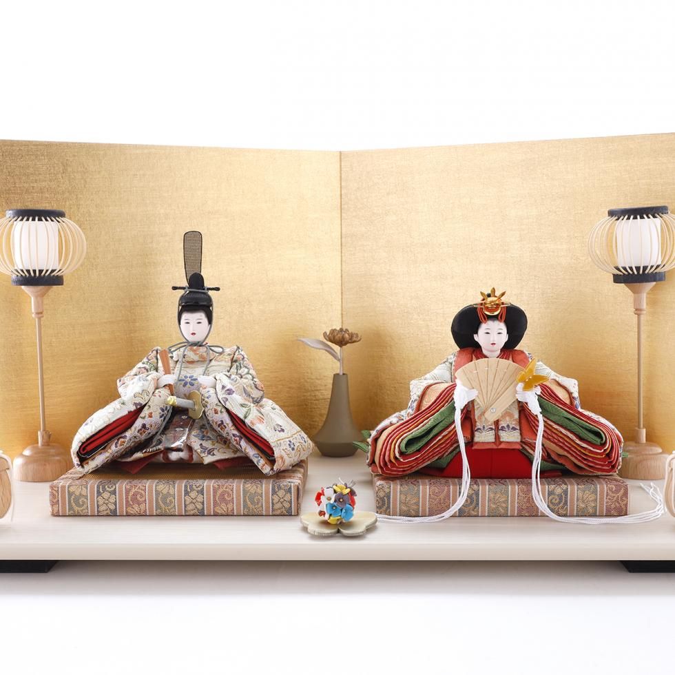 安西窯　治志のひな人形 雛人形＜平安寿峰作・京人形＞西陣｜ひな人形 | 【公式】人形の