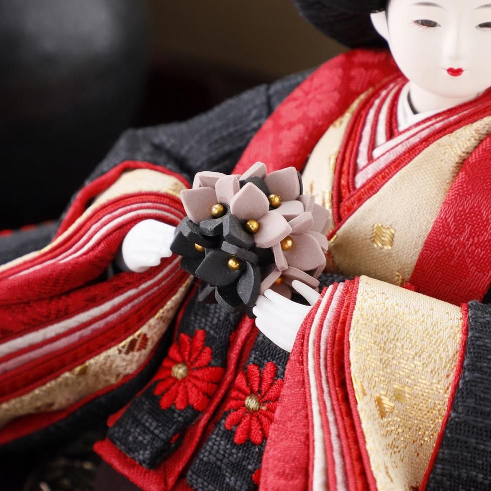 雛人形・ひな人形「ma cherie - マシェリ - 紅赤 -」柴田家千代 | 永光