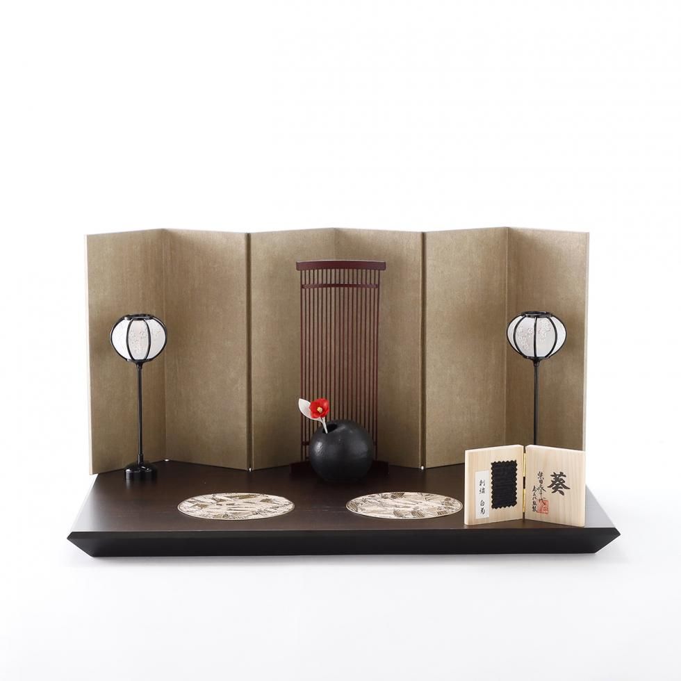 雛人形・ひな人形「ma cherie - マシェリ - 紅赤 -」柴田家千代