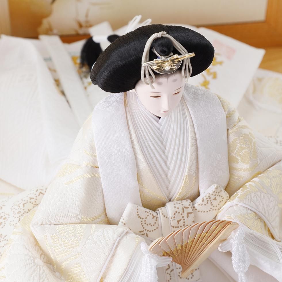 雛人形（ひな人形）「真のひかり」｜田村芙紗彦 親王飾り｜おしゃれで