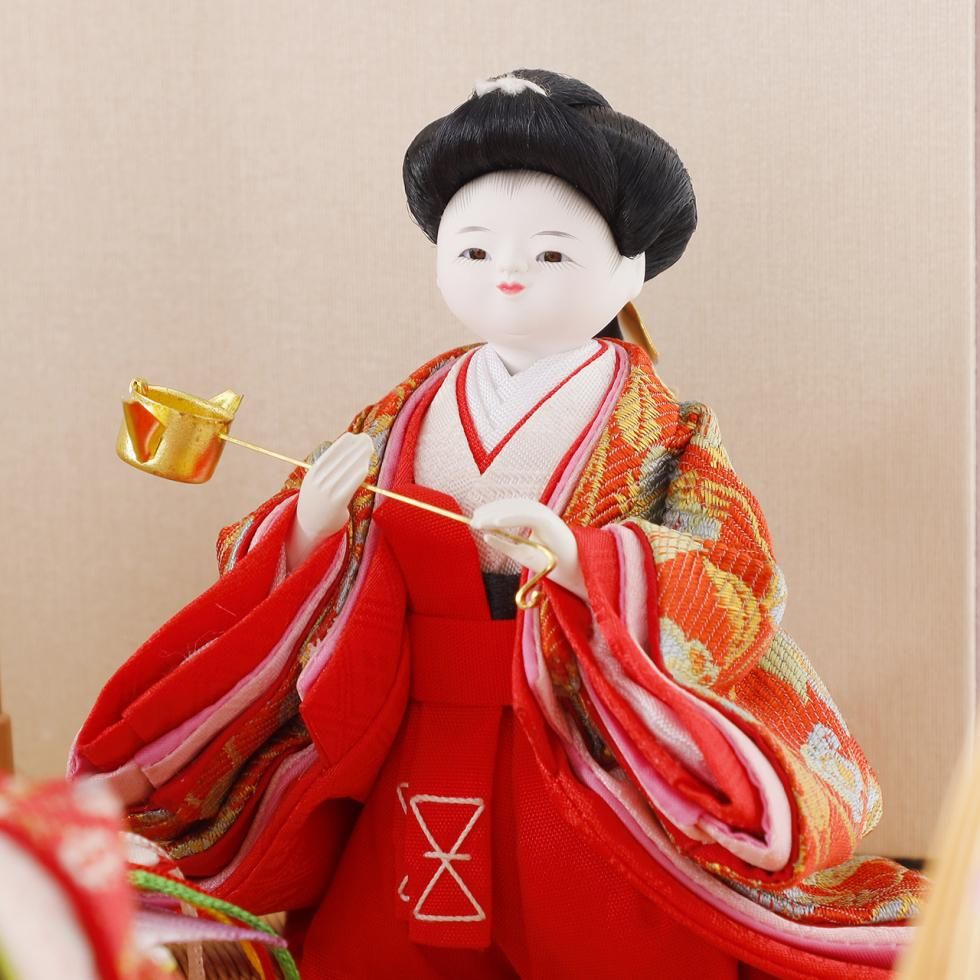 雛人形（ひな人形）「君と奏でる物語」｜鈴木晃隆 五人飾り｜かわいい