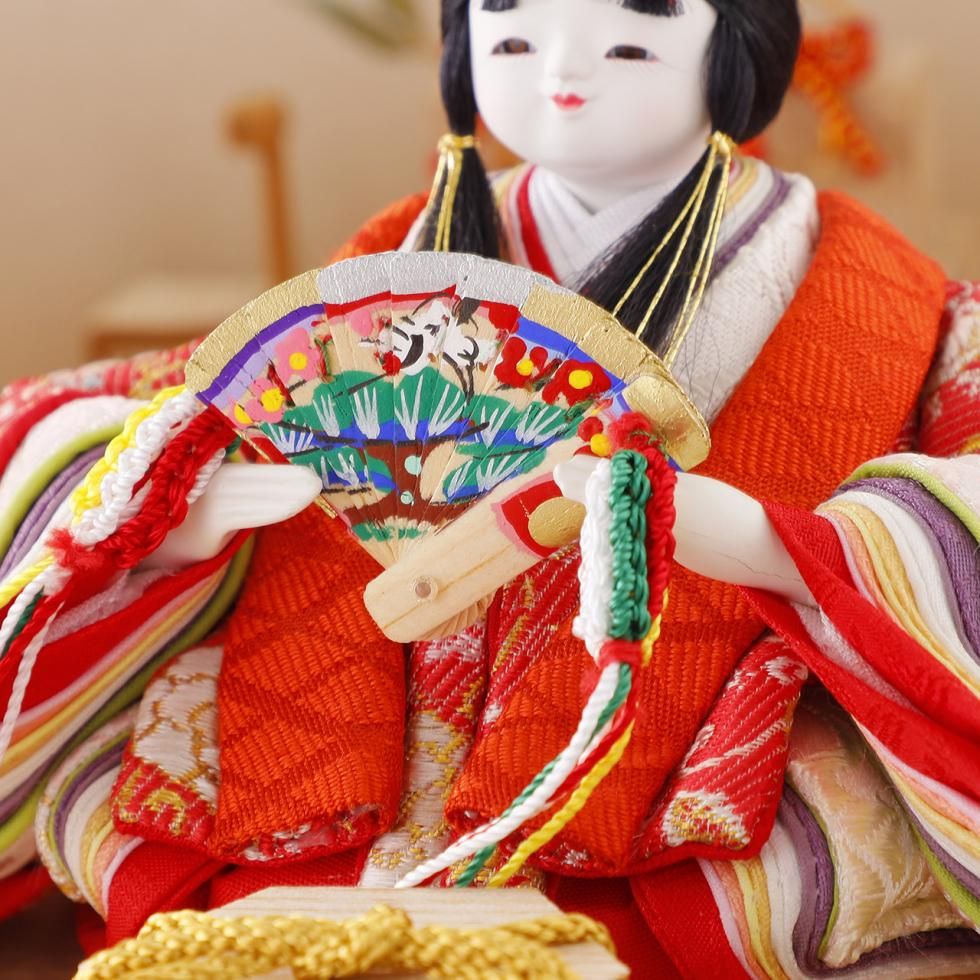 雛人形（ひな人形）「君と奏でる物語」｜鈴木晃隆 五人飾り｜かわいい