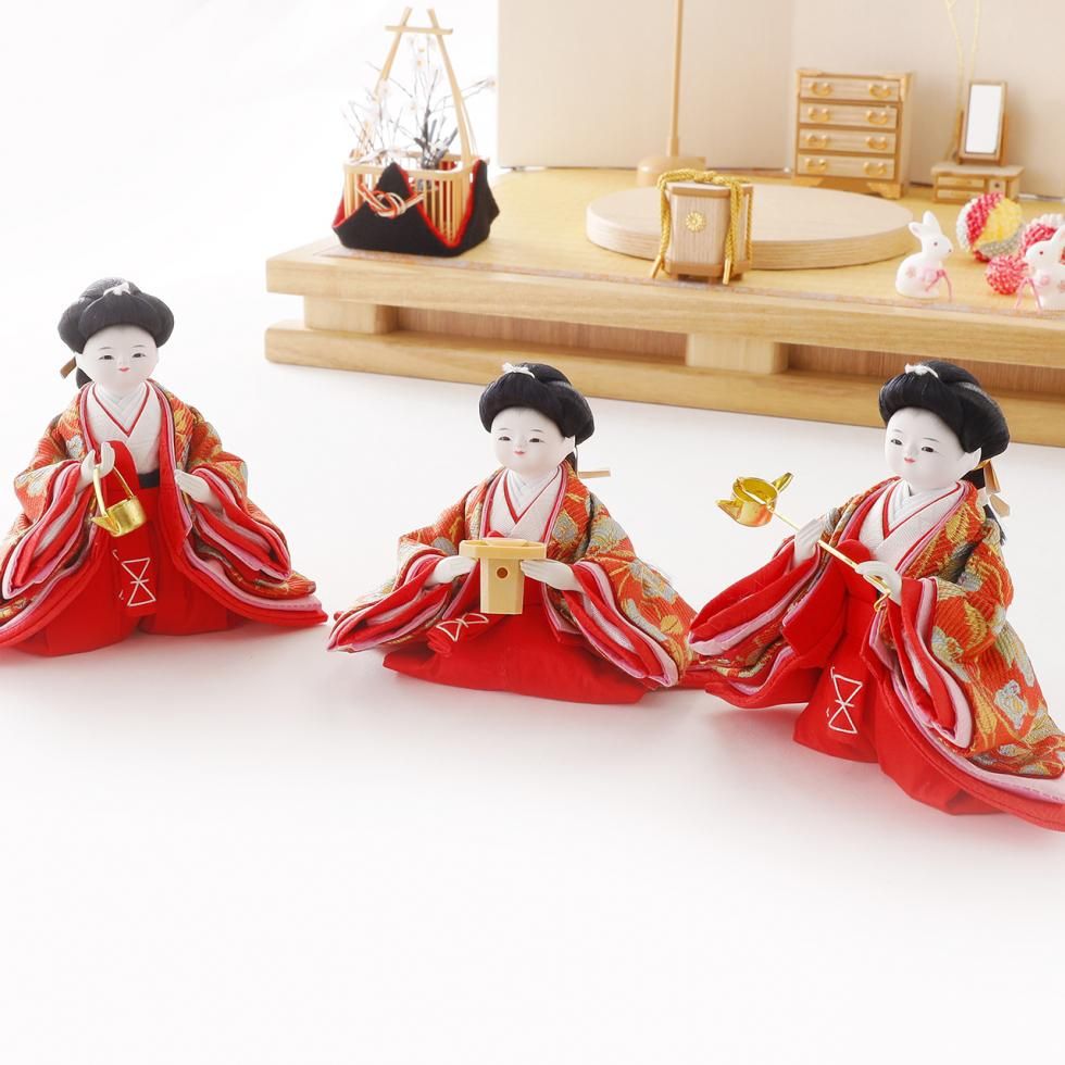 雛人形（ひな人形）「君と奏でる物語」｜鈴木晃隆 五人飾り｜かわいい