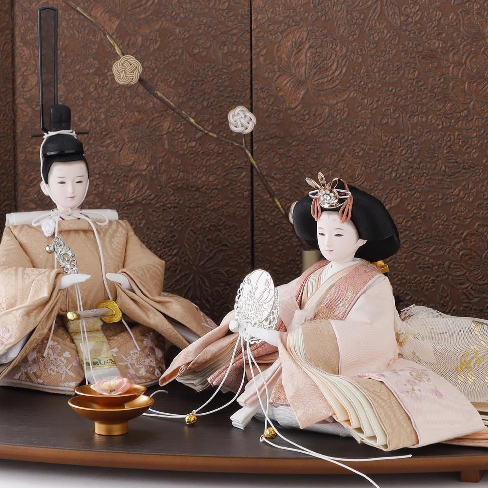 雛人形（ひな人形）「貴と咲」｜眼楽亭富久月 横山一彦 親王飾り