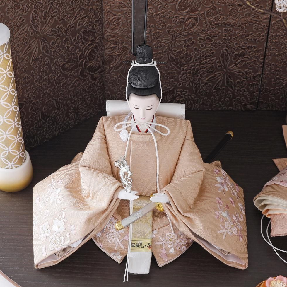 雛人形（ひな人形）「貴と咲」｜眼楽亭富久月 横山一彦 親王飾り