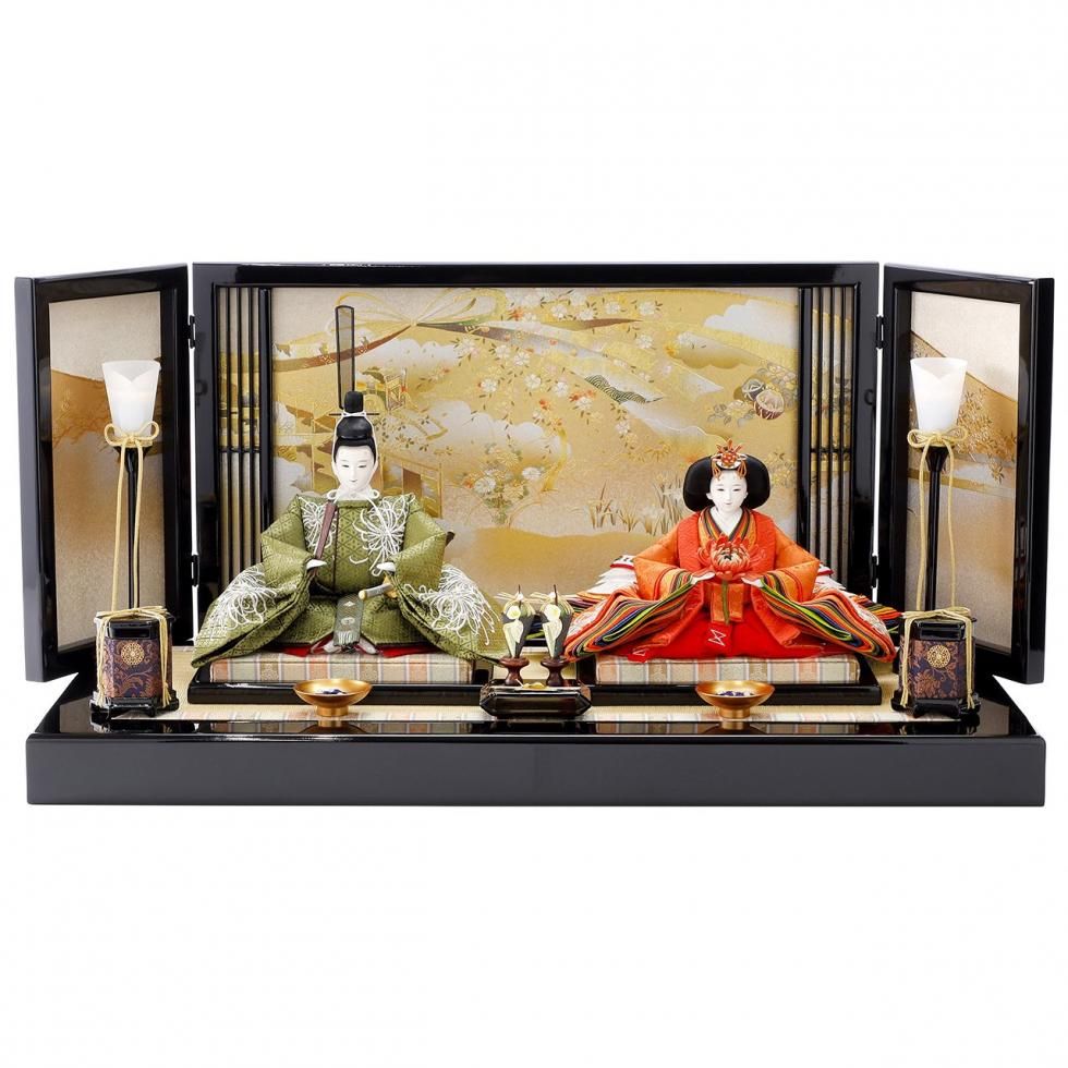 雛人形（ひな人形）「雅な夢」｜清水久遊 親王飾り｜おしゃれで高級な