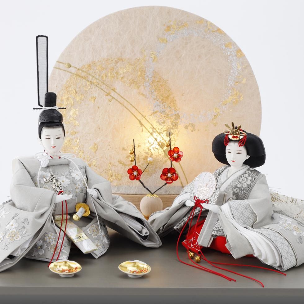 ひな人形 雛人形 雛人形（ひな人形）「Cuore」｜眼楽亭富久月 横山一 親王飾り