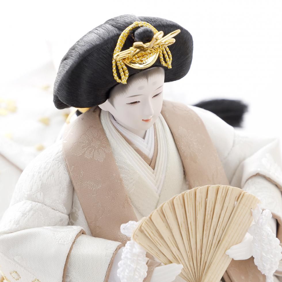 美品 ひな人形 雛人形（ひな人形）「美織」｜平安博翠 親王飾り｜おしゃれで上質な