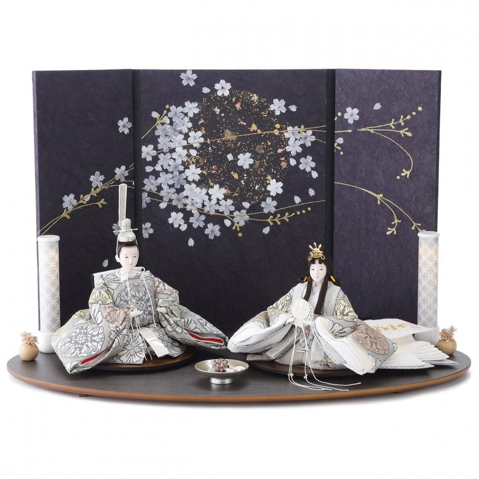 雛人形（ひな人形）「和佳月」｜田村芙紗彦 親王飾り｜おしゃれで高級