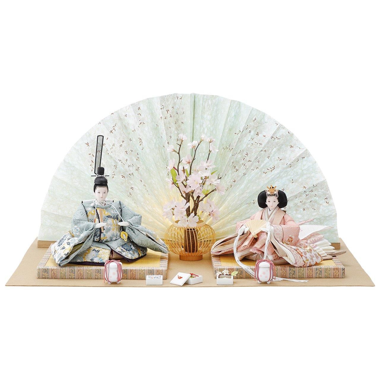 雛人形（ひな人形）「風凛」｜平安博翠 親王飾り｜おしゃれで上品な