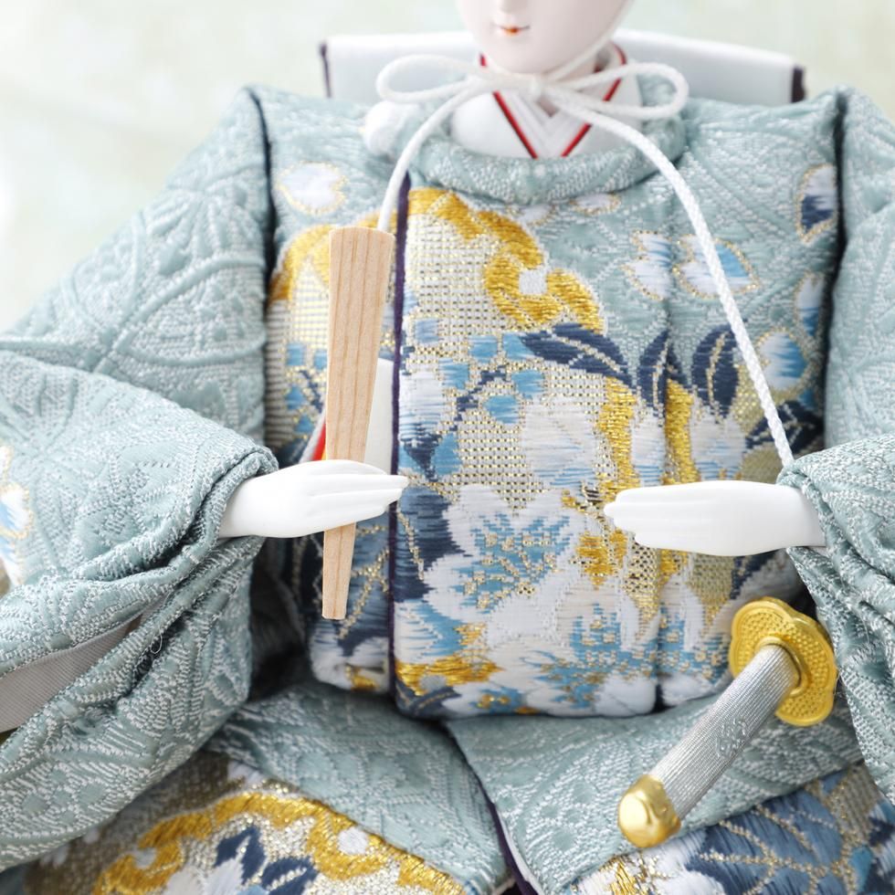 絹てまり。雛人形 伝統的工芸品 三世・金林真多呂作 来未-KURUMI-シリーズ 正絹