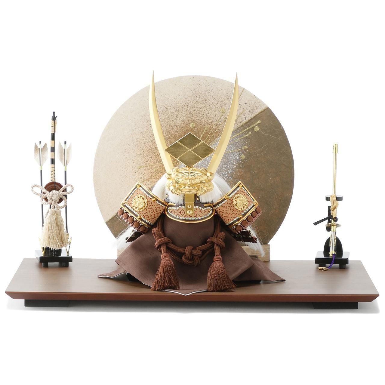 兜飾り　鉄兜　五月人形　七五三　源氏兜　未使用　★武田信玄 徳川家康　織田信長 兜飾り 鉄兜 五月人形 七五三 源氏兜 未使用 ☆武田信玄 徳川