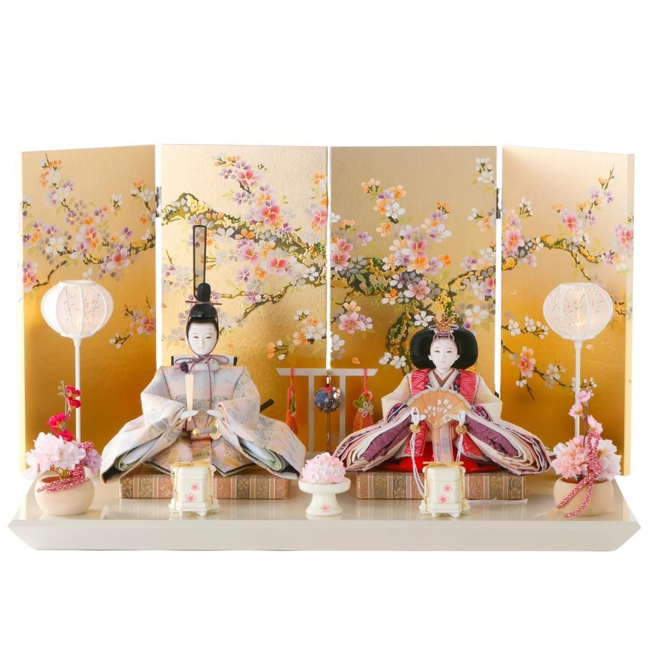 つまみ細工　ダックス雛人形　& 五月人形　2way 雛人形（ひな人形）の通販なら【人形の永光】公式オンラインショップ