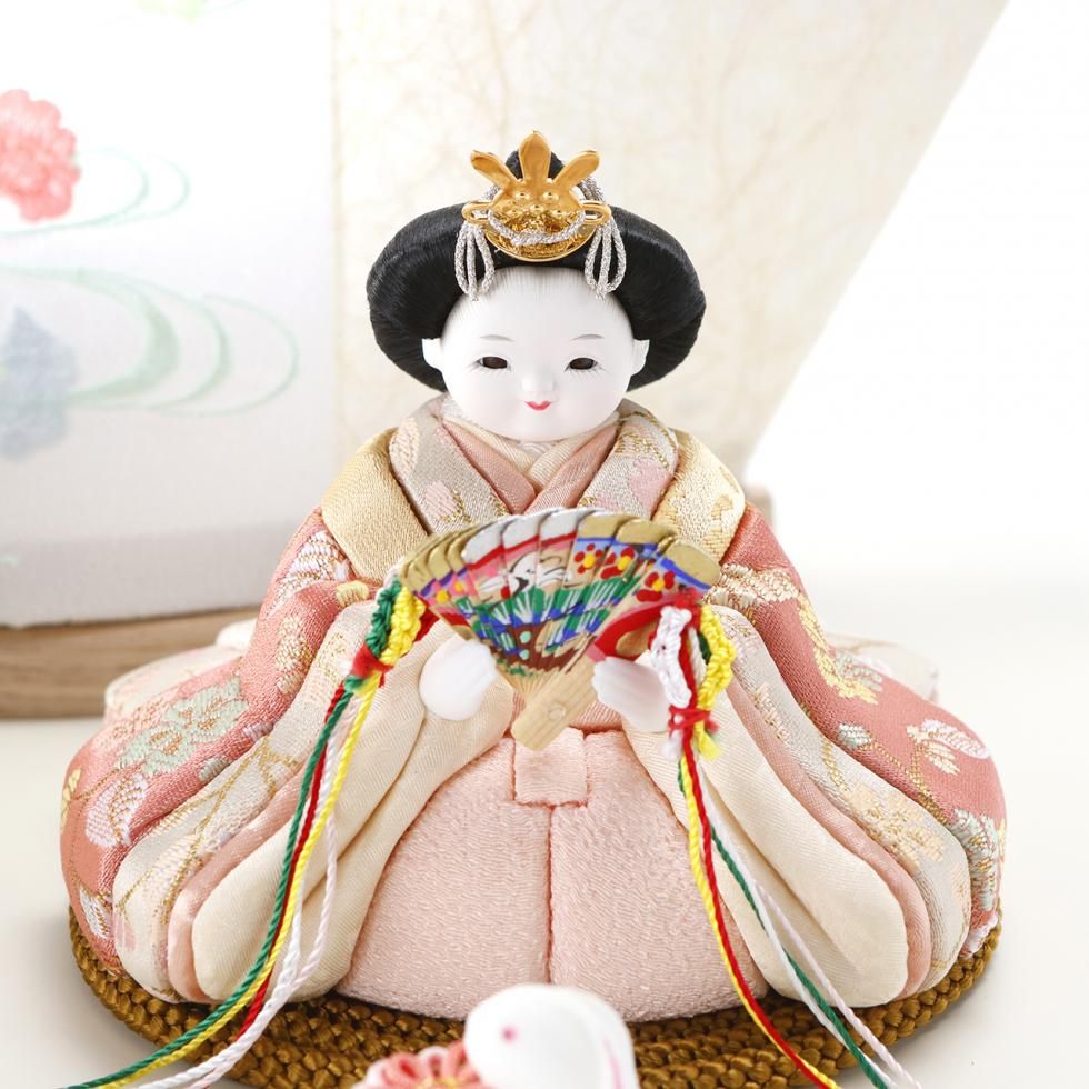 歓喜雛　雛人形 雛人形（ひな人形）「希々雛」｜鈴木晃隆 親王飾り｜今どきでかわいい
