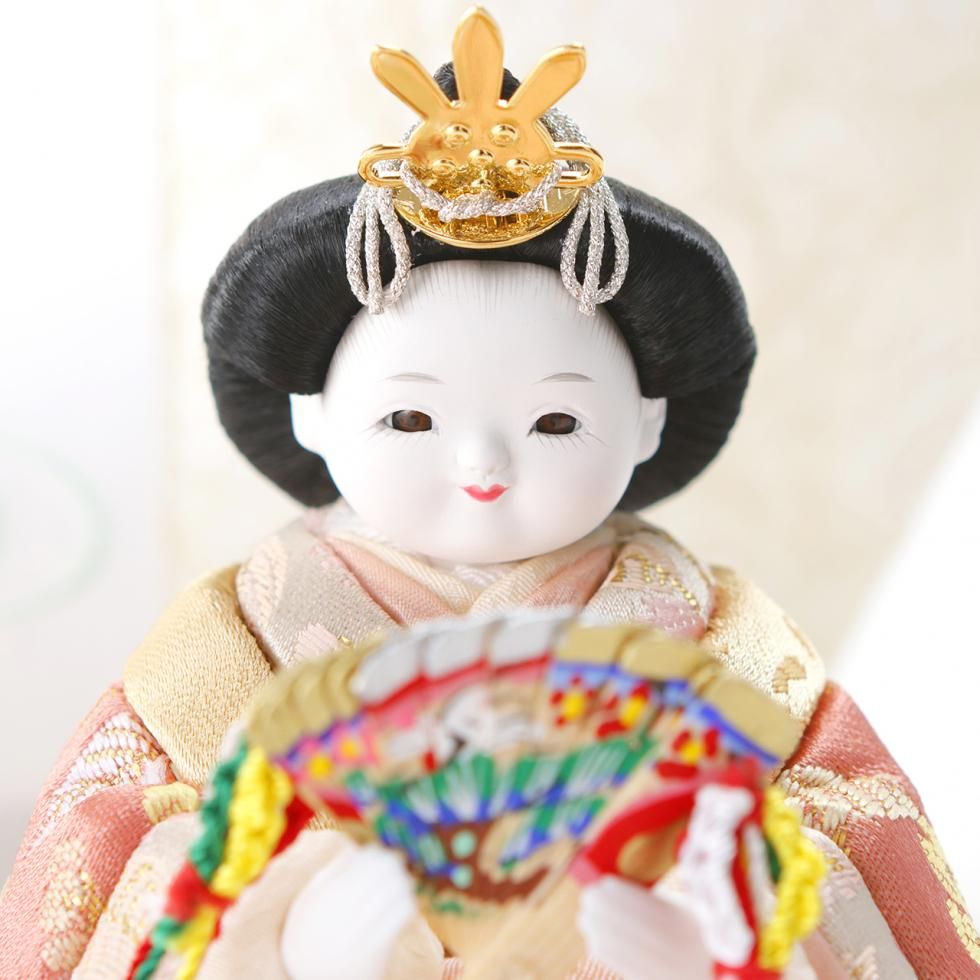 ひな人形 雛人形（ひな人形）「希々雛」｜鈴木晃隆 親王飾り｜今どきでかわいい
