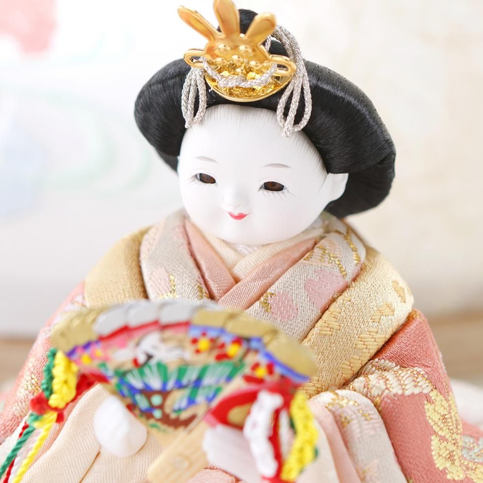 雛人形（ひな人形）「希々雛」｜鈴木晃隆 親王飾り｜今どきでかわいい