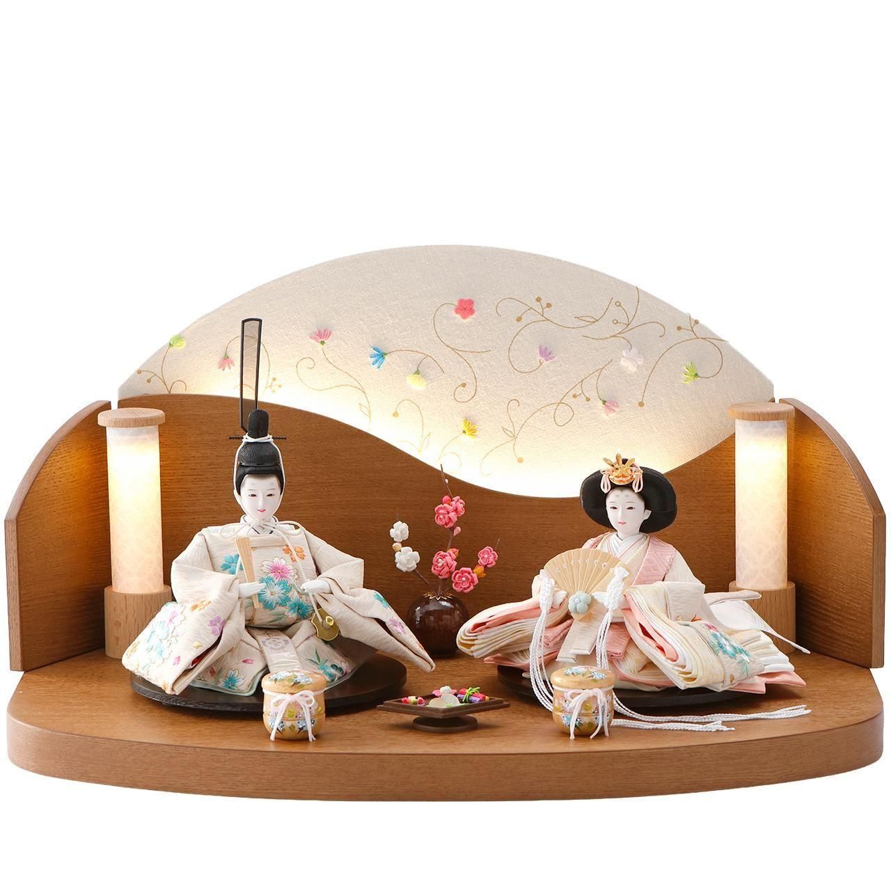 弥生雛　雛人形 弥生雛 木製五段飾り 【丹青堂製】｜雛人形の販売・通販【丹青堂