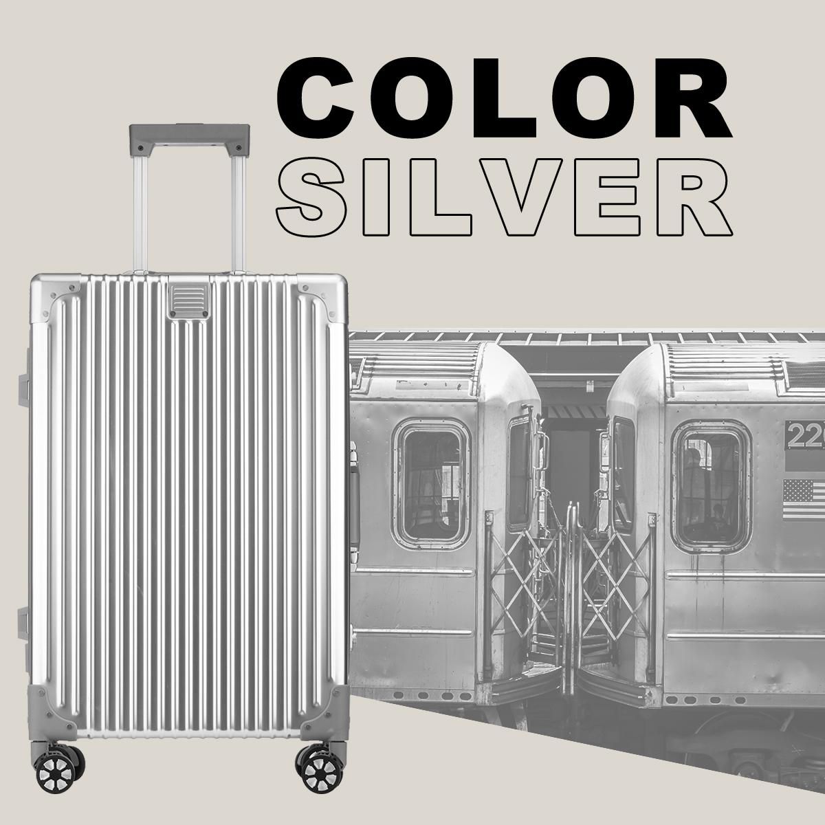 ALUMINIUM BODY SUITCASE 70L Lsize - .OUNCEオフィシャルショップ ALUMINIUM BODY SUITCASE 70L Lsize - .OUNCEオフィシャルショップ