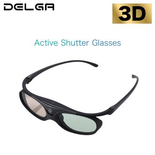 DLP プロジェクター  DELGA 専用 3D メガネ Active Shutter Glasses STYLISH JAPAN gass0902
