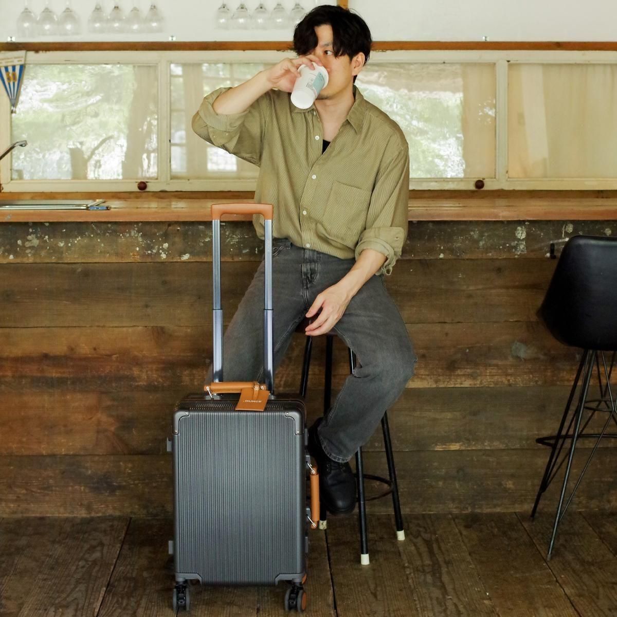 OUNCE スーツケース アルミフレーム Sサイズ STYLISH JAPAN 【お得な