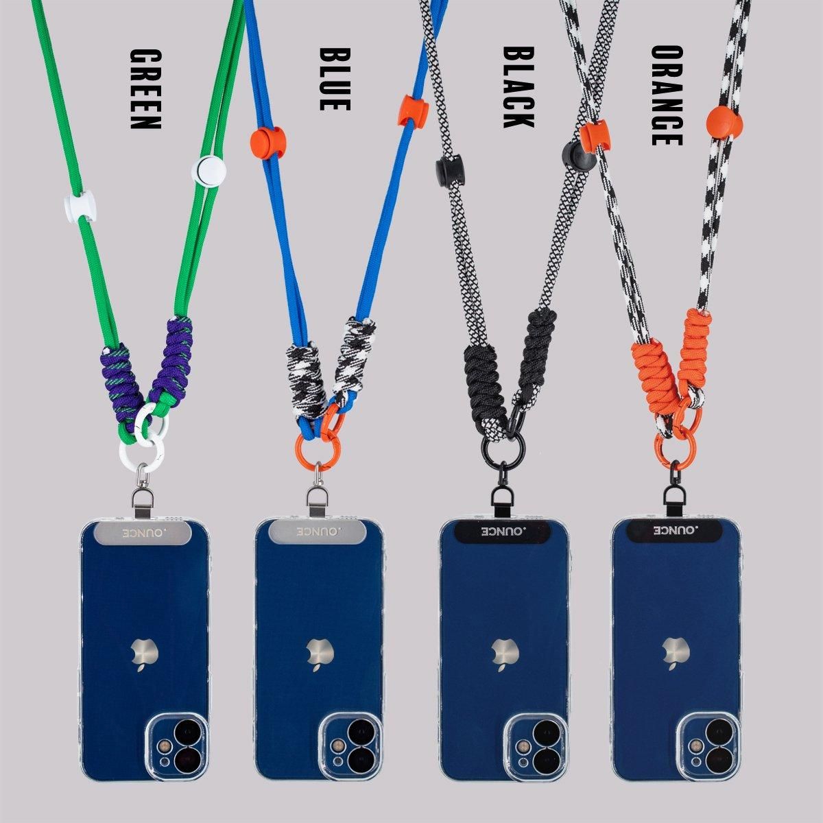 OUNCE COLORS ロングストラップ | 360°回転 ステンレス - .OUNCE