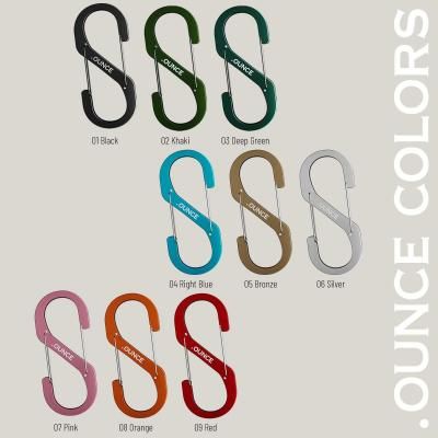 .OUNCE COLORS ӥ S 8λ  Ķ 5g Carabiner ۥ ɥåȥ ʡԲľ ᡼ ̵