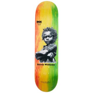 DGK x Heartman Stevie Williams Skateboard Deck 8.25