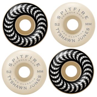 Spitfire Wheels F4 Classic 52mm 53mm 99d Tyshawn Jones