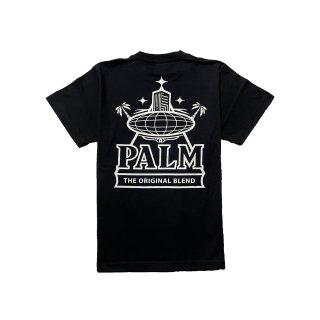 PALM WORLD LOGO TEE BLACK