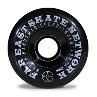 W.P.S.I HARD CORE SOFT SLIDE WHEELS /70mm 78A ROUND LIP