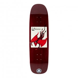 Welcome Skateboard UNHOLY DIVER ON SON OF GOLEM - DARK RED - 8.75