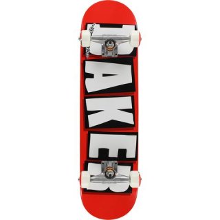 Baker BRAND LOGO COMPLETE Red/White 8